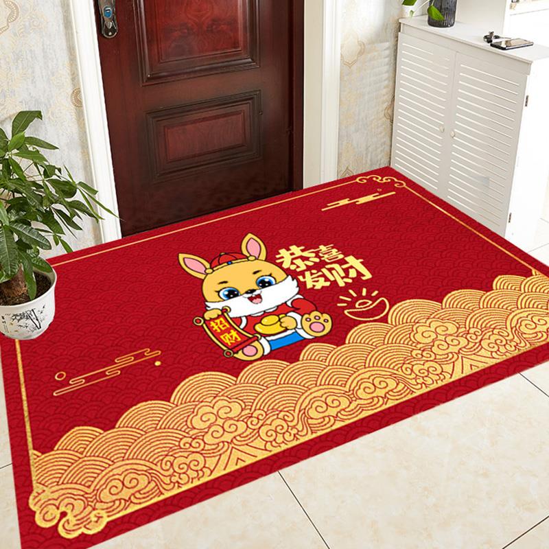 薄地垫1mm不卡门入户门可擦免洗防滑可裁剪薄款进门超薄地毯门垫 - 图3