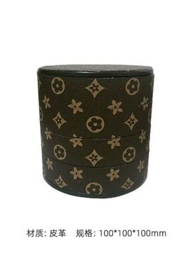 现代轻奢样板间衣帽间化妆台女士高级托 托盘皮毛香薰耳环架香水