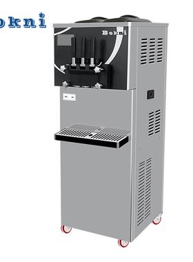 机商博科尼E4软式冰淇淋立式全0自动雪糕机用圣代甜筒冰激凌机