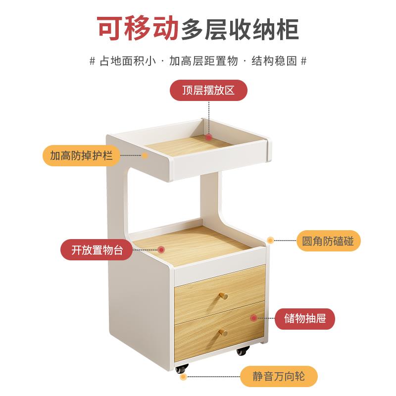 美容院专用小推车可移动多层置物架高级仪器化妆品手推收纳工具车 - 图1
