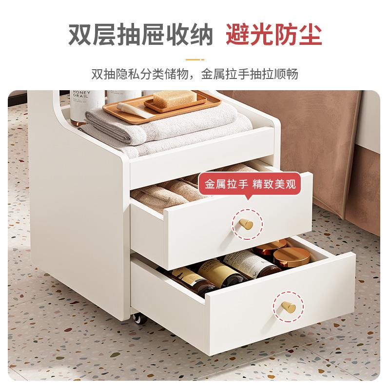 美容院专用小推车可移动多层置物架高级仪器化妆品手推收纳工具车 - 图2