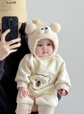 婴儿帽子春秋季超萌搞怪小月龄女