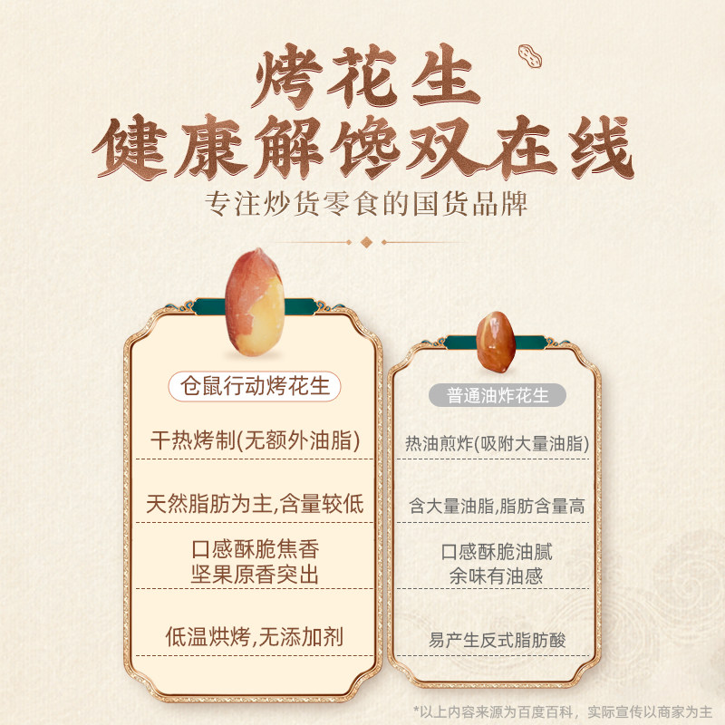 安享好物 安享A级花生-仓鼠行动烤花生 国标