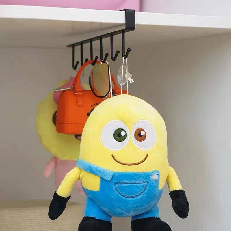 厨房铁艺置物无痕免打孔免钉挂钩橱柜收纳挂架衣柜排钩整理架,淘宝优惠券,粉丝福利购,淘宝优惠卷