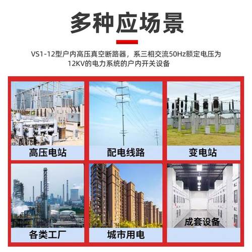 厂家直销户外国-标10KV真空ZN6Z断路器VS13-1/630KLY25固定式手车 - 图2