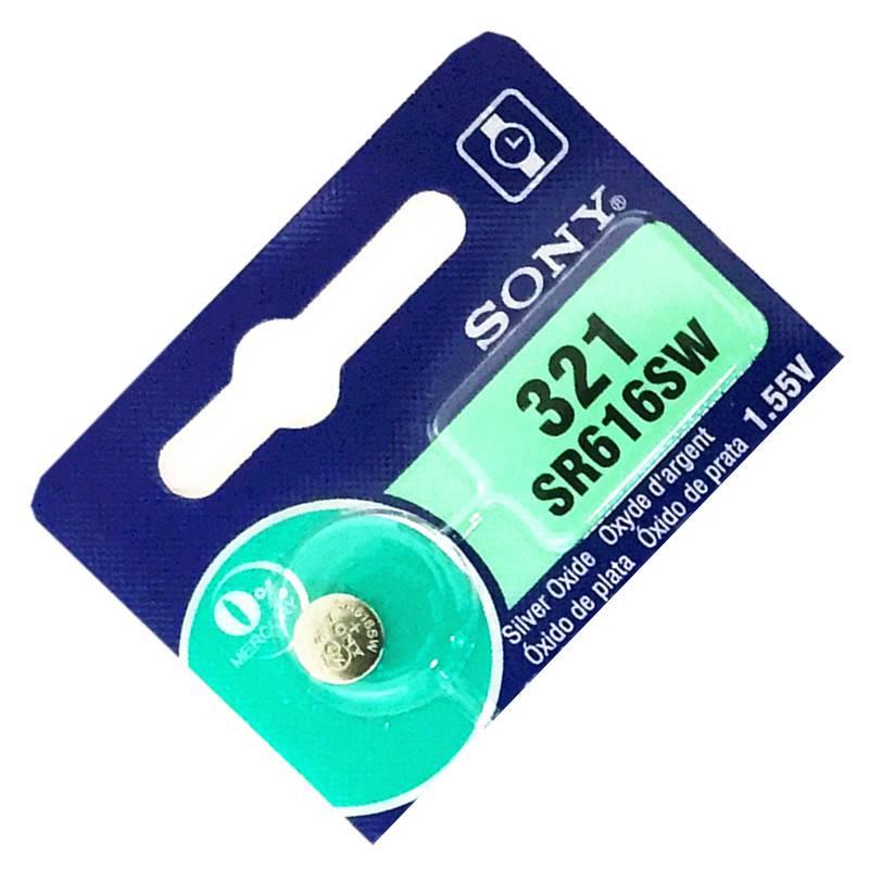适用于索尼SR616SW手表电池通用Renata 321手表电子氧化银1.55V原装进口