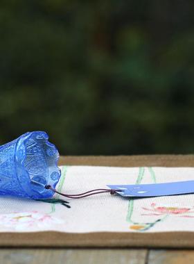 琉璃风铃铃铛挂件居家客厅寺庙保平安车内车载车挂饰朋友送礼