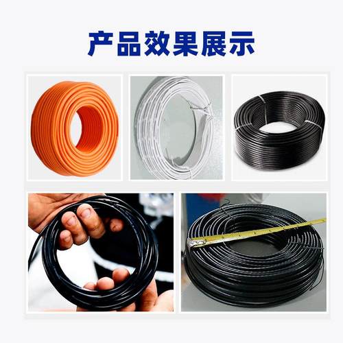 扎线机自动绕线机计米数据线电源线绕线扎线裁线一体上料卷线机 - 图0