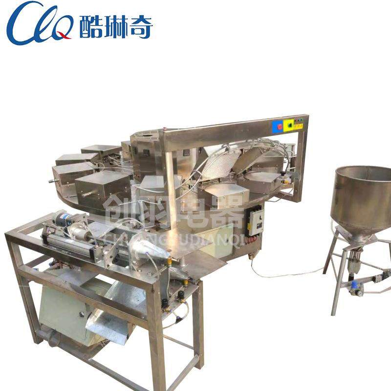 大型全自动脆皮机 厂家直销自动蛋卷机 花篮状脆皮机 蛋卷脆皮机,淘宝优惠券,粉丝福利购,淘宝优惠卷