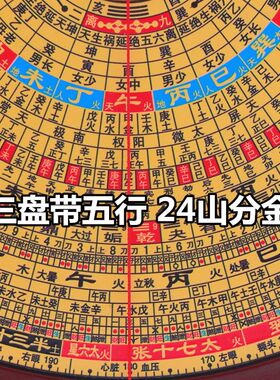罗盘正品吉兴堂8寸综合盘