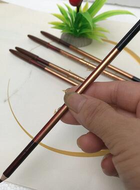包邮老牌经典国货JIALIN佳琳超细双头双色眉笔眼线笔 黑+棕