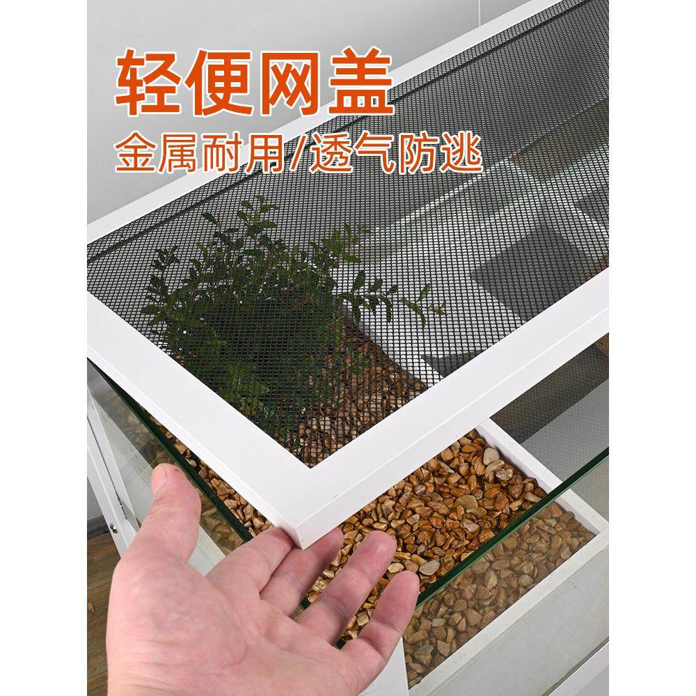 乌龟生态造景缸大晒台水陆缸带排水盖子防逃养大龟专用玻璃饲养箱,淘宝优惠券,粉丝福利购,淘宝优惠卷