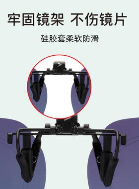 派丽蒙新款近视眼镜太阳眼镜夹片女士开车专用偏光抗UV太阳眼镜夹