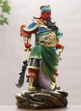 武财神关公财神爷佛像关二爷像关羽神像招财店铺镇宅供奉摆件19寸