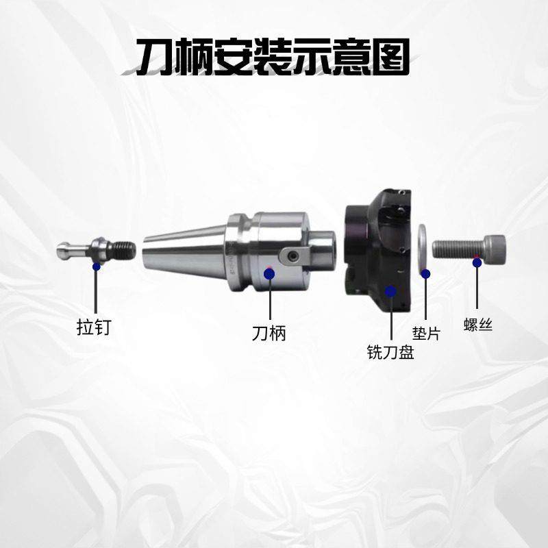BT50-FMB22/27/32/40-60加长粗细柄平面铣刀柄铣刀盘刀柄数控刀柄,淘宝优惠券,粉丝福利购,淘宝优惠卷