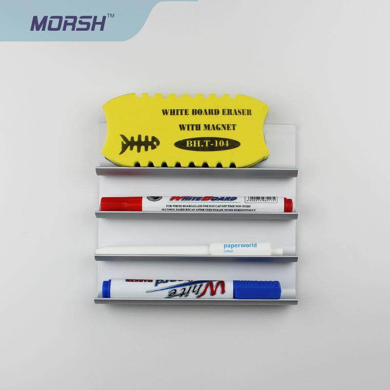 铝合金白板黑板笔架书写板绿板墙办公室磁性钢化玻璃白板笔架笔槽,淘宝优惠券,粉丝福利购,淘宝优惠卷