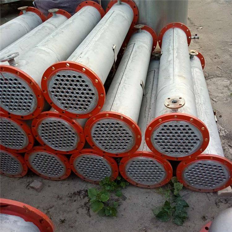 高效盘管不锈钢冷凝器化工食品强制循环导热油换热列管式冷凝器 - 图1