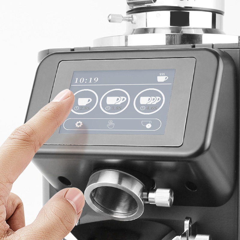 尼布大型商用咖啡磨豆机K83意式定量咖啡研磨机钛合金平刀90MM,淘宝优惠券,粉丝福利购,淘宝优惠卷