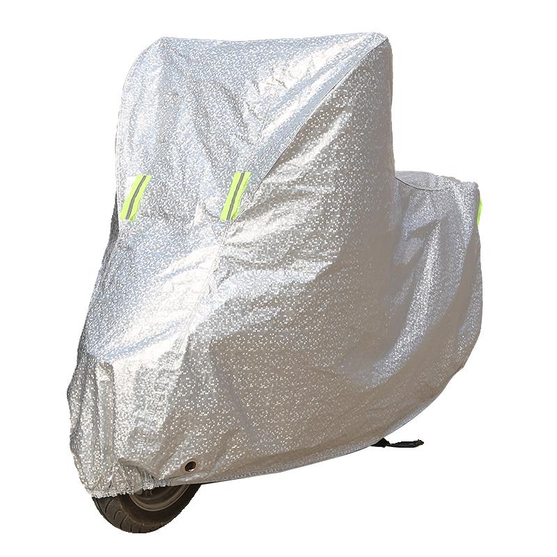 骁胜HYOSUNG奥罗拉150踏板专用机车车罩防雨防雪防晒车罩防尘罩 - 图3