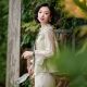 Xizi/Lotus Vest Intangible Song Brocade Luosang Silk Reversible New Style Chinese Vest/MJBH1237