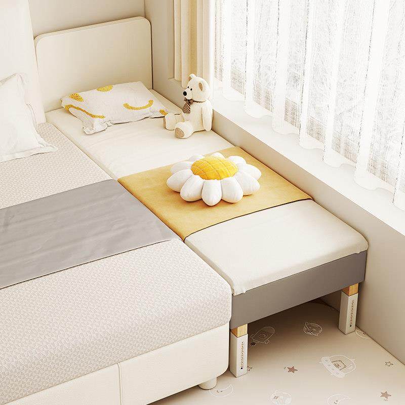 儿童拼接床婴儿加高护栏床边加宽大人可睡全软包高度可调节宝宝床,淘宝优惠券,粉丝福利购,淘宝优惠卷