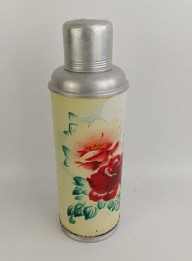 七八十年代老物件摆件农村老家具旧物品算盘子绿书包铁皮暖壶道具