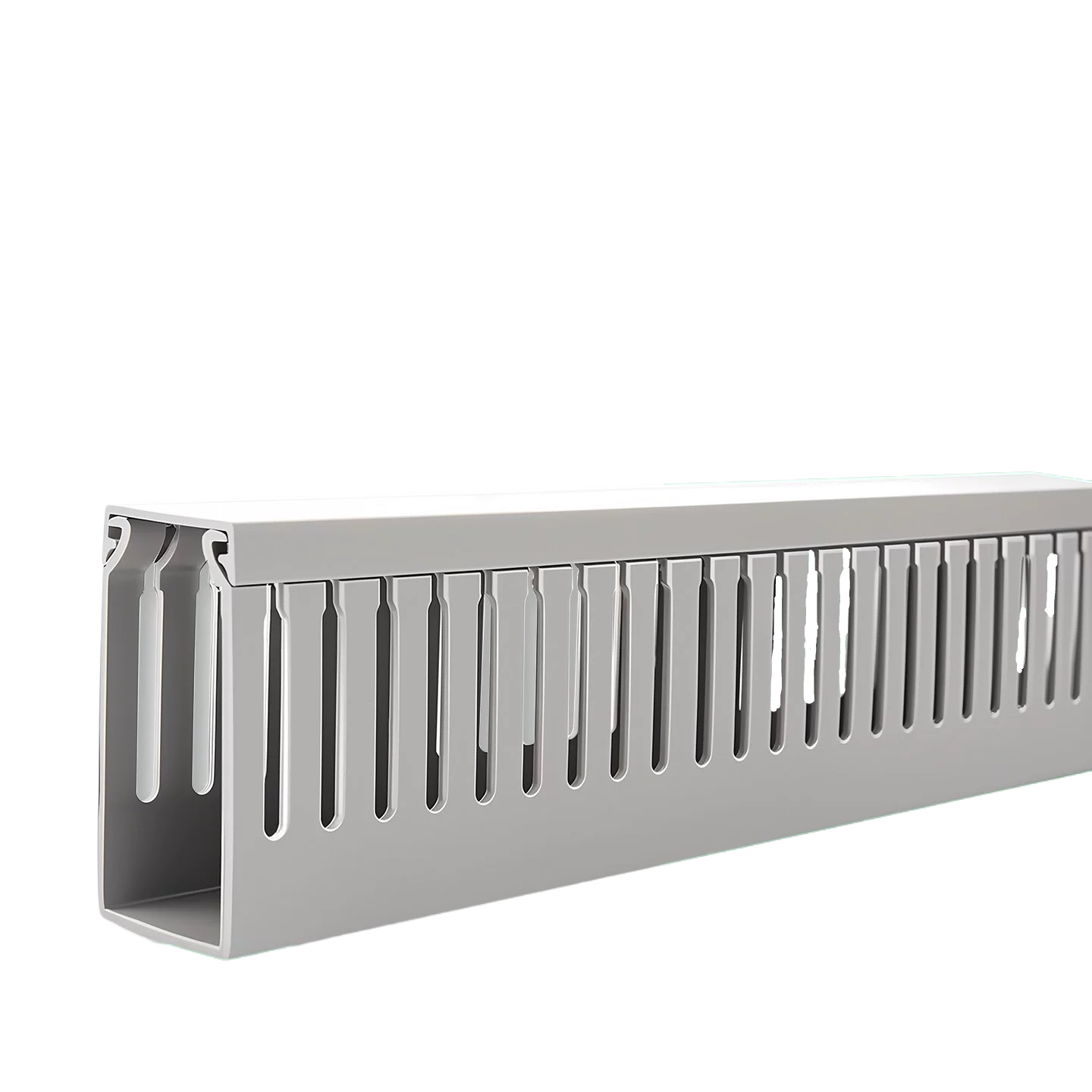 pvc线槽电气配电柜细齿阻燃灰色塑料开口方形电柜走线布线配线槽,淘宝优惠券,粉丝福利购,淘宝优惠卷