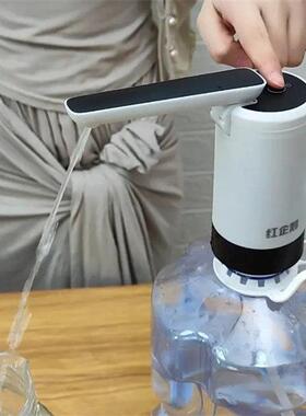 米虹桶装水智能电动抽水器吸水器纯净水矿泉水充电式取水器家用