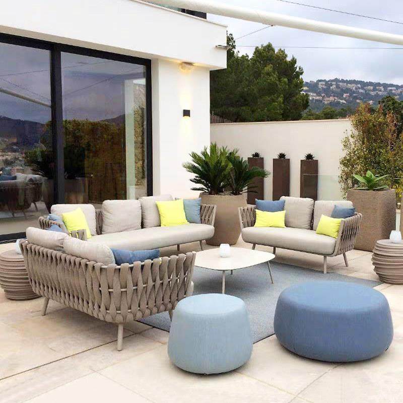 北欧户外沙发庭院露天阳台藤椅茶几组合防水防晒室外休闲 藤编沙,淘宝优惠券,粉丝福利购,淘宝优惠卷