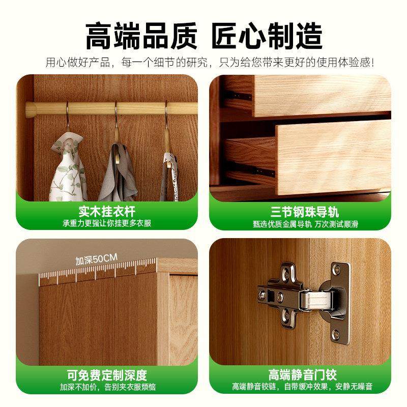 儿童衣柜连书桌一体转角组合带电脑桌家用卧室小户型定制实木衣柜,淘宝优惠券,粉丝福利购,淘宝优惠卷