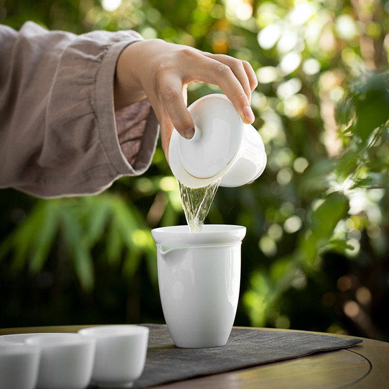 德化白瓷茶具全套家用礼盒全体整套泡茶器功夫茶档送礼套装,淘宝优惠券,粉丝福利购,淘宝优惠卷