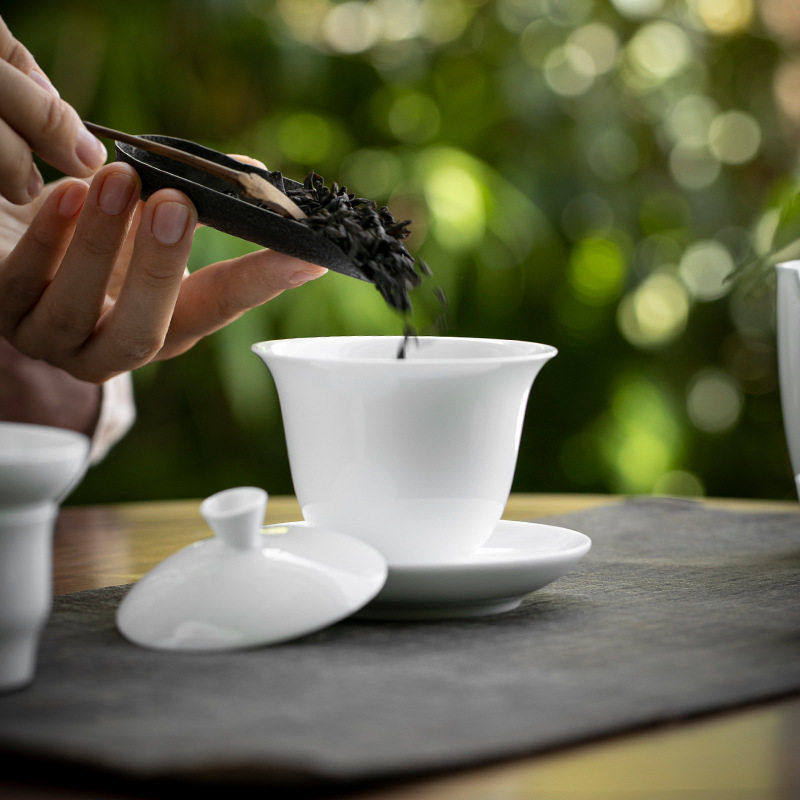 德化白瓷茶具全套家用礼盒全体整套泡茶器功夫茶档送礼套装,淘宝优惠券,粉丝福利购,淘宝优惠卷