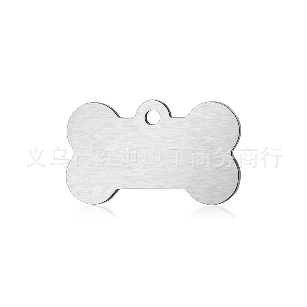 源头工厂直供钛钢拉丝狗牌不锈钢哑光宠物牌金色蓝色黑色拉丝吊牌 - 图3