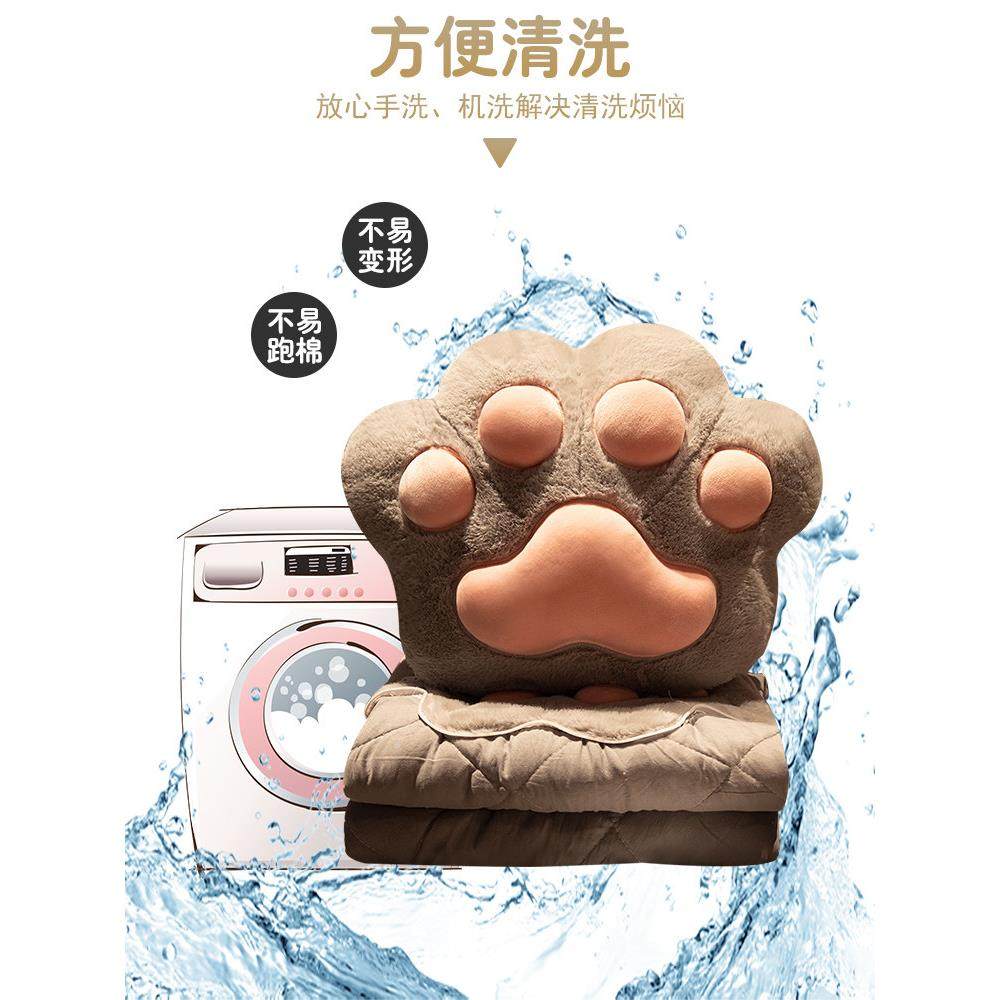 猫爪抱枕被子两用办公室午睡枕头空调毯子二合一午休靠枕车载加厚,淘宝优惠券,粉丝福利购,淘宝优惠卷