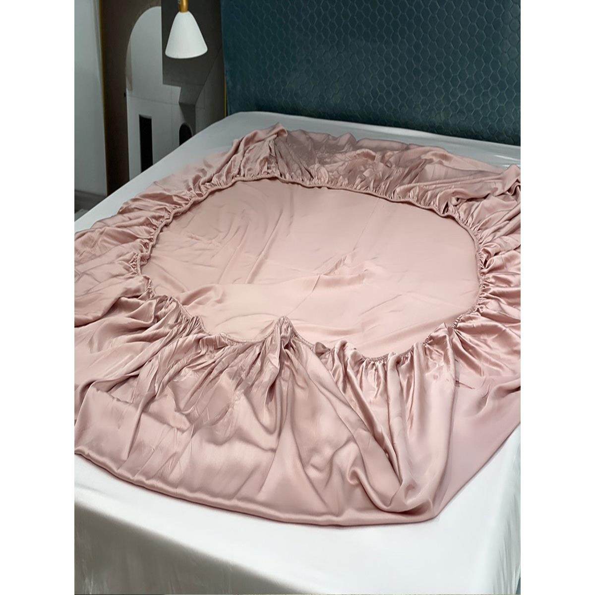 可定制凉感100支兰精天丝床笠单件 夏季丝滑裸睡纯色冰丝床罩被套,淘宝优惠券,粉丝福利购,淘宝优惠卷