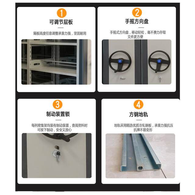 Compact racks for calligraphy and painting clubs, compact racks for storing cultural relics and antiques in museums, compact racks for storing oil paintings in museums