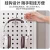 Hong Kong free shipping round hole hole board wall rack shelf stainless steel display storage jewelry hardware tools million