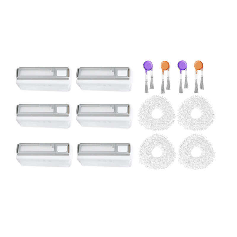 云鲸J5扫地机配件J5X集尘袋银离子拖布主边刷罩滤网清洁剂液耗材,淘宝优惠券,粉丝福利购,淘宝优惠卷