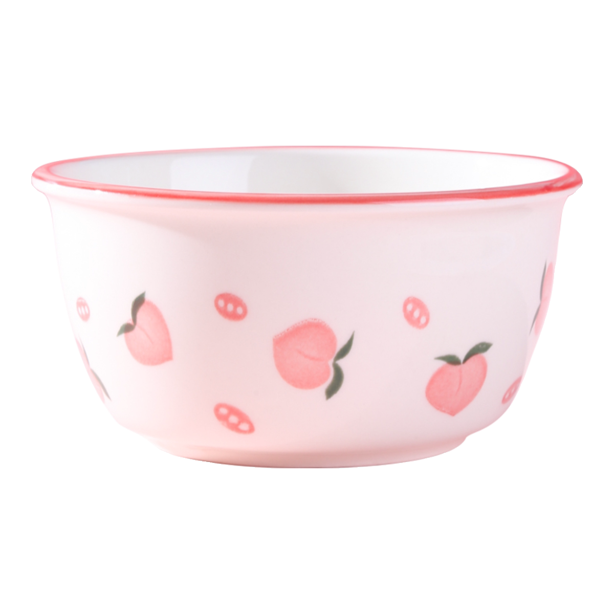 陶瓷餐具日式创意祝福水果碗碗家用吃饭专用小碗精致可爱饭碗