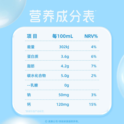 认养一头牛奈娃零乳糖牛奶125ml*12盒整箱儿童早餐奶送礼饮品 3月 - 图1