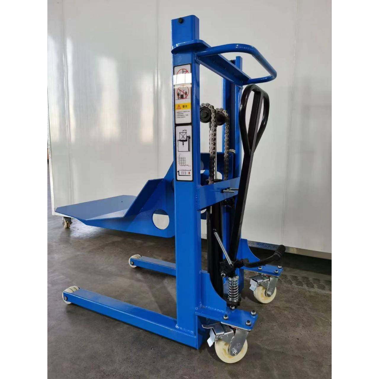 手动半电动卷膜堆高车纸卷塑料膜工位车搬运车升高车卷筒印刷包装,淘宝优惠券,粉丝福利购,淘宝优惠卷