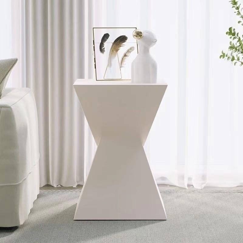 客厅边几小桌子奶油风沙发角几轻奢高级感茶几花架现代简约床头柜 - 图1