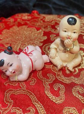 结婚求子压床吉祥物助孕男家安床送子早生贵子福娃男娃装饰摆件