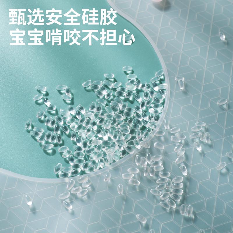 New baby bibs, supplementary food bibs, waterproof silicone baby super soft children's bibs, anti-dirty artifacts