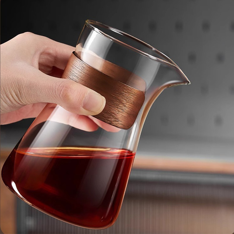 artsmal手冲咖啡防烫木环分享壶高硼硅玻璃冷热咖啡杯挂耳过滤杯,淘宝优惠券,粉丝福利购,淘宝优惠卷