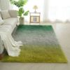 Silky wool carpet gradient bedroom and living room stain-resistant and easy-care plush full bedside blanket silk wool carpet
