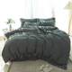 High-end ins Nordic combed cotton simple bed cover four-capsule quilt bed sheet double dormitory bedding 3