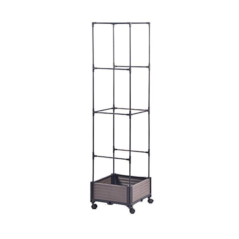 枝晓 方顶种植箱套装 种菜支架杆菜架子植物丝瓜爬藤架带轮可移动,淘宝优惠券,粉丝福利购,淘宝优惠卷