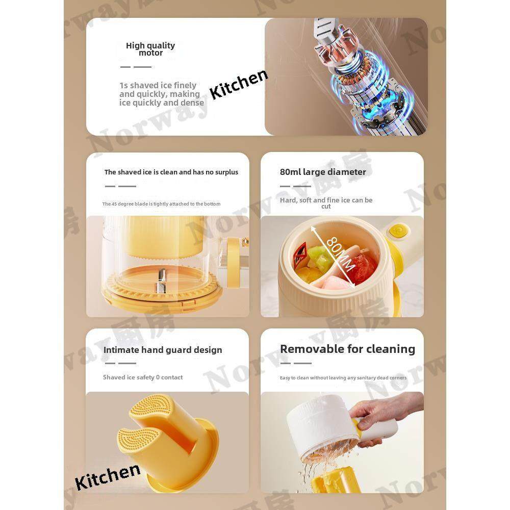 德国电动刨冰机家用小型碎冰机插式连续式冰沙机刨冰机雪花制冰神,淘宝优惠券,粉丝福利购,淘宝优惠卷