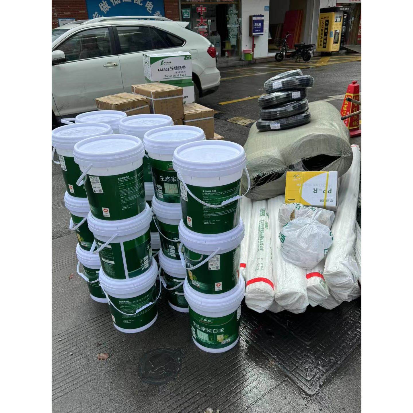 三棵树生态家装白胶乳白色木工专用胶水强力粘合剂大桶15kg,淘宝优惠券,粉丝福利购,淘宝优惠卷